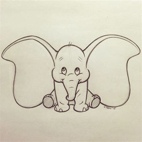 | disney tekenen, disney schetsen, cartoon tekeningen. #dumbo for day 5. #disney #sketch #drawing #fanart... - # ...