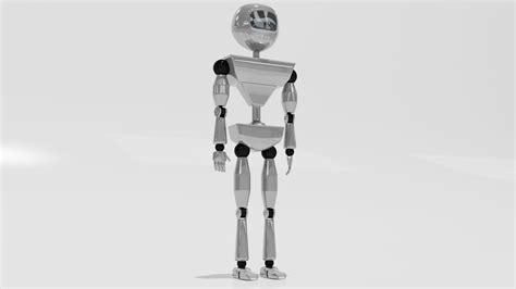 This is a twitch streams archive of 3d artist…. Robot! My second model and rendering. I used 3DS Max and ...