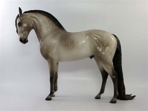 Dappled horses easily catch your eye! NORTON-OOAK STAR DAPPLE BUCKSKIN ANDALUSIAN BY SHERYL LEISURE - Stone Horses | Horses, Ooak ...