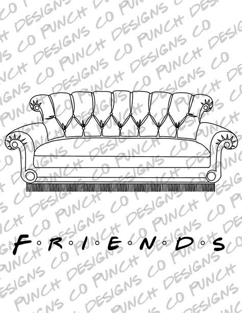 Lots of coloring pages and coloring books. The Unofficial Friends TV Show Printable Coloring Book ...