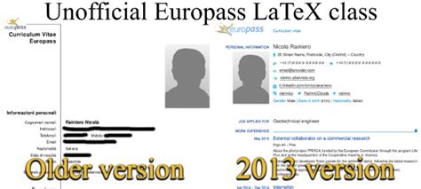 Modèles de cv européens à télécharger dans les principales langues de l'union européenne. Cv Europass Modello Da Compilare Modello Template - Da un ...