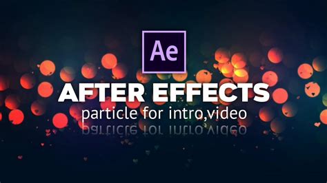 Share free download intro logo, after effect template, after effects projects. After effects particle intro for video editing new (No ...