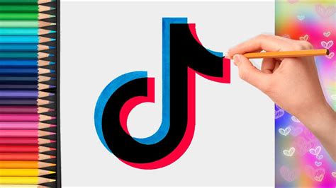 Learn how to draw the fun tik tok logo easy, step by step drawing tutorial. Tik Tok logo | Step by step tik tok logo | How to draw tik ...