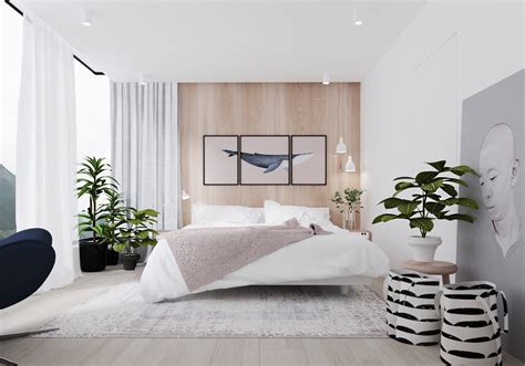 Neutral doesn't have to mean all. 40 Serenely Minimalist Bedrooms To Help You Embrace Simple ...