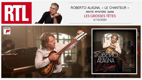 Roberto alagna is a renowned opera star; Roberto Alagna | RADIO RTL Les Grosses Têtes - 05/10/2020 ...