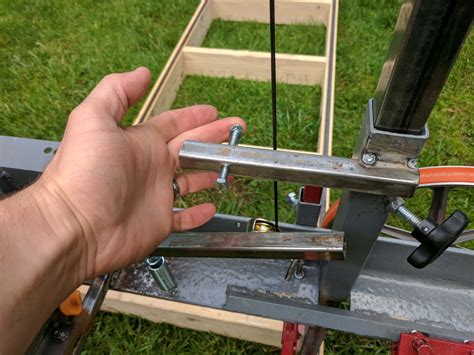 Building this band saw fence was easy, according to the this written tutorial has 3d plans that you can take a look at before you delve into the main content of. How I Built a Sawmill in the Backyard | Make: | Homemade bandsaw mill, Homemade chainsaw mill ...