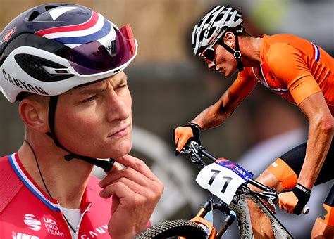 Mathieu van der poel won the junior world championship in 2012, with van aert second. Mathieu van der Poel is wel even klaar met de racefiets ...