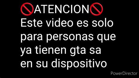 Bajar solo la música de los vídeos de youtube. Como descargar y poner una partida 100% de gta sa (android ...