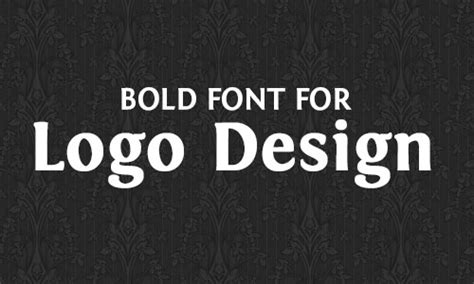 Bold is defined as free in behavior, or prominent. 15 Best Bold Fonts For Logos Images - Bold Fonts for Logo ...