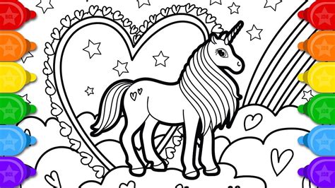 Free printable unicorn coloring pages. Our Unicorn Colorings For Children | Think Unicorn