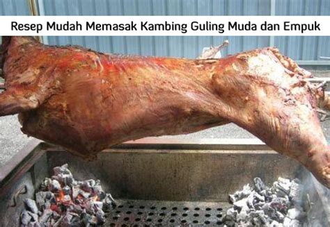 Mau resep kamu kita repost? Kambing Guling Arab - Tentang Kolam Kandang Ternak