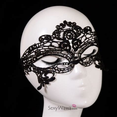 In this simple face mask sewing video, i have included the det. Sexy Black SM Party Dinner Temptation Lace Mask SM010 ...