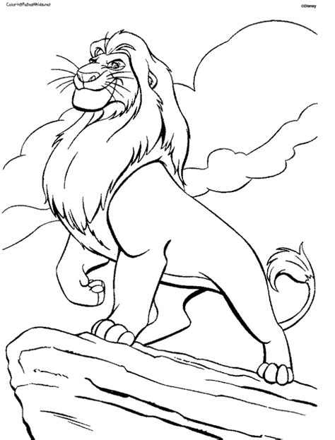 Lions are one of the most popular subjects for coloring. Get This Lion King Coloring Pages Free 8310a