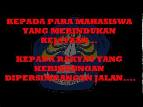 We did not find results for: Lirik Lagu Mars Mahasiswa - Cari Pembahasannya