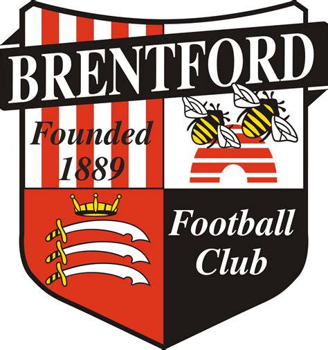 Brentford fc vector logo in eps vector format for adobe illustrator, corel draw and others vector editors (win/mac/linux). ברנטפורד (כדורגל) - ויקיפדיה