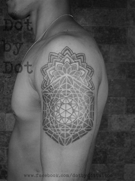 Play thousands of free online games: Sacred geometry.Metatrons Cube.Dotwork. | Geometry tattoo, Sacred geometry tattoo, Beautiful tattoos