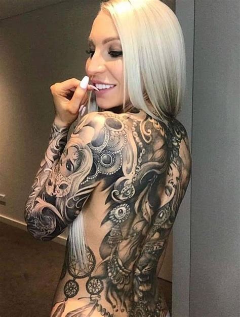 I hope these 35 pictures will change their mind. Beautiful heavily modified women | Beauty tattoos, Girl ...