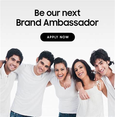 Get ideas and insights that you can use in your college ambassador marketing the various companies offering these programs might have their ambassadors run booths at fairs or events around campus, have a presence at. Samsung Members Brand Ambassador Program - Samsung Members
