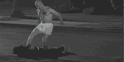 Rewatching american history x shows how far right ideas have penn s alleged pictured mimicking curb stomp from american history x phillyvoice. Curb Stomp GIFs - Find & Share on GIPHY