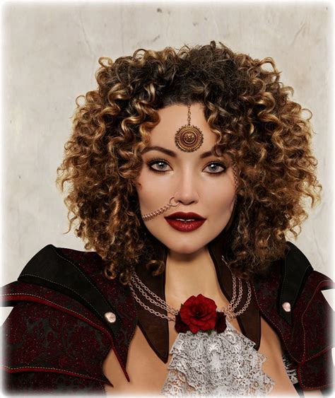 Curly mohawk hairstyles are deeply feminine versions of the fierce and tough original mohawk. Pin on My Daz Studio Renders