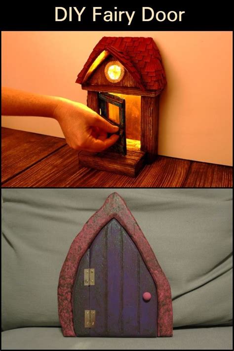 Hide the fairy rocks around or build a village of magical fairy houses in your backyard. DIY Fairy Door - Craft projects for every fan! | Diy fairy door, Door crafts, Diy fairy