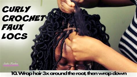 Hair is on the track only for the purpose of transport. Curly Crochet Faux locs | Freetress Soft Faux Loc Curly ...