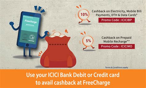 All these features are available on the axis bank freecharge credit card. FreeCharge Cashback Offer for ICICI Bank Debit & Credit ...