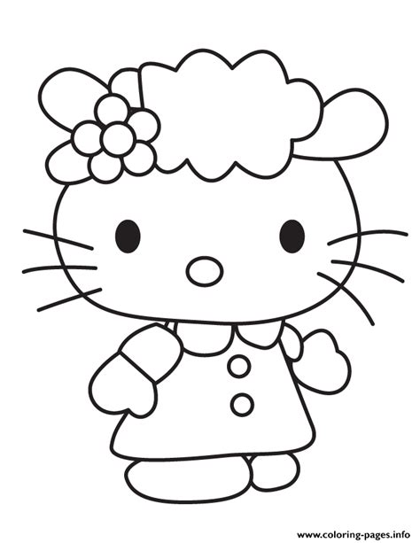 You might also be interested in coloring pages from hello kitty category. Sanrio Cute Hello Kitty Friend Coloring Pages Printable