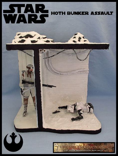 Hoth bunker assault custom diorama / playset from the star wars series using hasbro as the base, created by hemble. 96 best images about Star Wars Dioramas and Playsets on ...