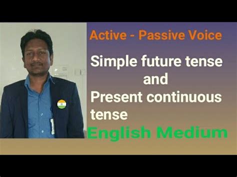 Present continuous passive is used to talk about some ongoing actions performed at the moment of speaking or around it. Active - Passive voice (Simple future and Present ...