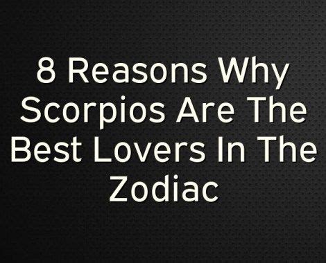 According to the zodiac sign, cancer is pronounced to by as a crab. The Pros And Cons Of Loving A Scorpio (Buckle Up For A ...