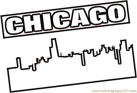 These state coloring pages are a fun way to supplement instruction in basic united … free printable state of illinois coloring pages showing state history, demographics, and points of interest. Chicago Illinois Coloring Page - Free USA Coloring Pages ...