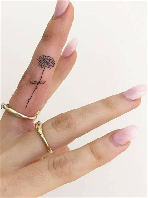 When looking for meaningful small tattoo designs, the triple dot design is the best choice. 40 Tiny Yet Gorgeous Finger Tattoo Ideas You Must Love ...