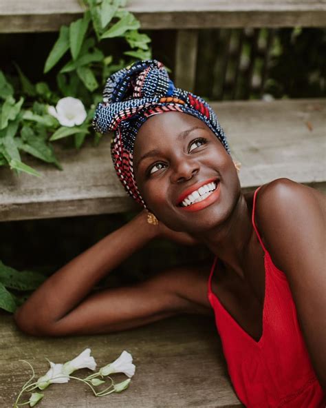 Tomboys hair dark black portraits : @bukipeters || Smile. Photography. Portrait. Head wrap ...