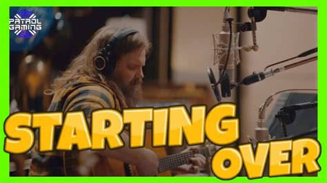 Chris stapleton starting over script heart song lyric music art print. CHRIS STAPLETON Starting Over Reaction - YouTube