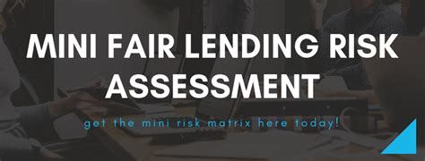 Underwriter interview guide during each supervisory cycle, examiners perform a fair lending risk assessment in each based on the risk assessment, examiners may initiate full scope fair lending examinations or other. Sample Fair Lending Risk Assessment : What Is Fair Lending Discrimination - Role of data in fair ...