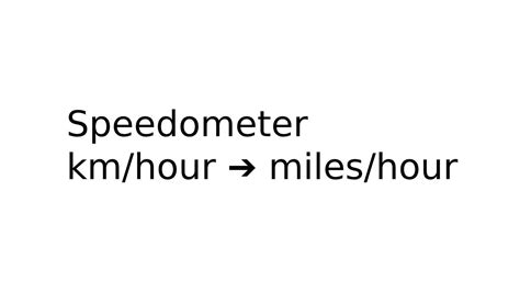 Arriving 15 weeks premature, she lost her eyesight as an infant due to retinopathy of prematurity (rop). Speedometer km/hour miles/hour - YouTube