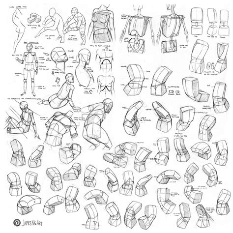 Enjoy a selection of illustrations, sketches, model sheets and tutorials by various artists, collected and shown check out our main board on pinterest to find hundreds of tutorials and reference drawings. Basic blocking of the human torso, sketch from reference ...