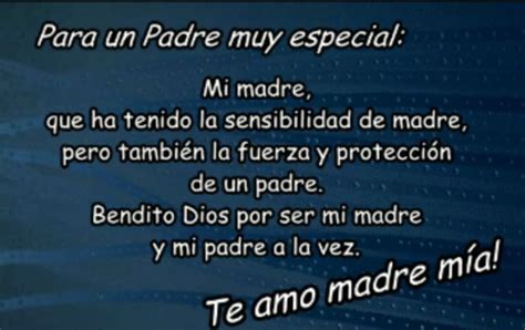 Quisiera sentarme otra vez con él, decirle que ahora sé donde esta el camino perfecto, que no me distraigo sin antes escuchar la voz del padre indicándome el sendero. Concurso Dia del Padre. Dedicado a las Madres que son ...