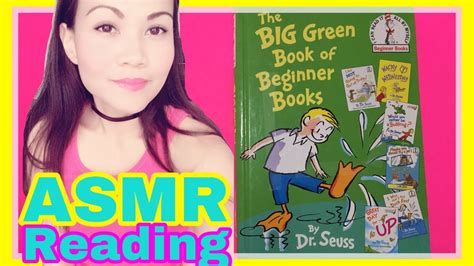 This book was published under dr. ASMR READING Dr. Seuss Book The Green Big Book of Beginner ...