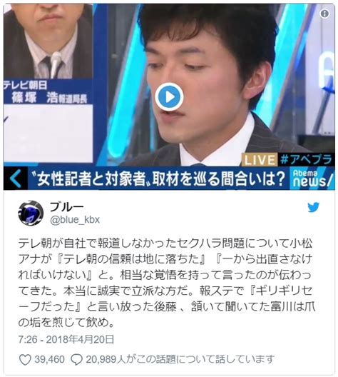 Manage your video collection and share your thoughts. 小松靖アナが結婚しないで独身の理由は何？保守思想？室井 ...