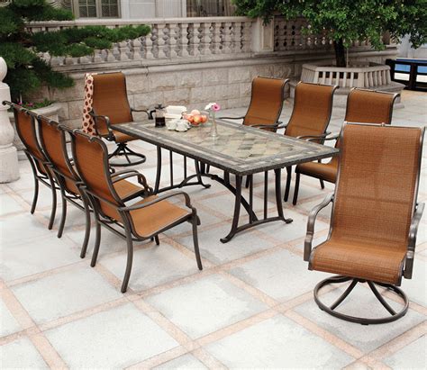 Gensun patio furniture leans heavily into traditional exterior motifs, for enduring styles that are just as comfortable as they are elegant. Bjs Berkley Jensen Patio Furniture - Patio Furniture
