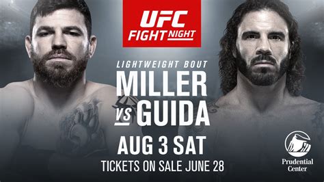 Over the years, the veteran has become more efficient at mixing it up, throwing hard and accurate strikes to close the distance and get a hold of his opponents. Jim Miller vecht voor eigen publiek tegen Clay Guida ...