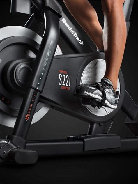 Compatible with standard road bike seat or pedals that can be swapped out without voiding warranty. Buy NordicTrack S22i Studio Spin Bike Online at Best prices on ActiveFitnessStore.com