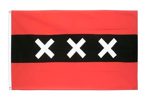 Daté du jeudi 10 juin. Drapeau Amsterdam à acheter - 90 x 150 cm - Monsieur-des ...