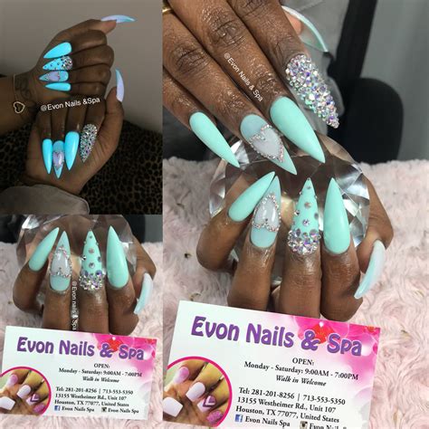 Maybe you would like to learn more about one of these? ‪Evon Nails & Spa - 13155 Westheimer Rd, Houston. Tx 77077 ...