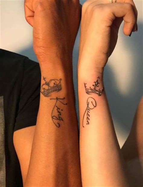We can find most of the tiktok users matching bios with their best friends, and their dearest family members. Remantc Couple Matching Bio Ideas / His and her tattoo ...