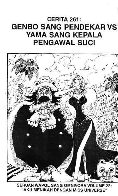 Please discuss the manga here and in the theory/discussion post. Komik One Piece Chapter 261 Bahasa Indonesia - KomikIndo