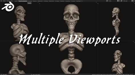 Blender 2.8 Multiple Viewports Tutorial | My Sculpting ...