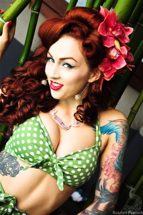 Know how to do just that here! 15 Pin up hairstyles easy to make - yve-style.com